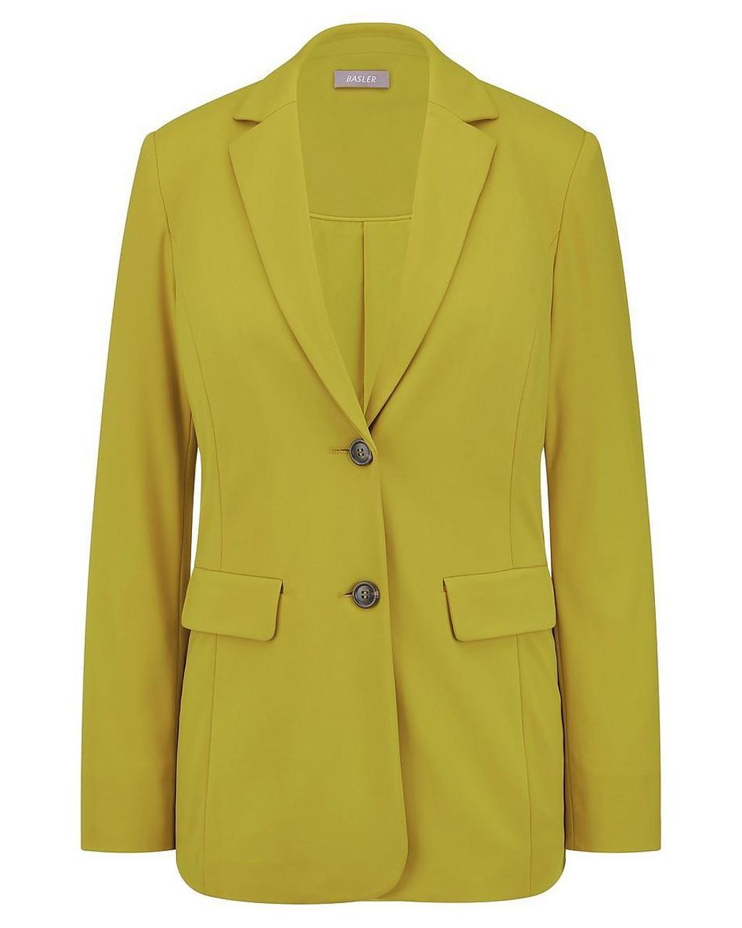 Basler Green Jersey-Blazer