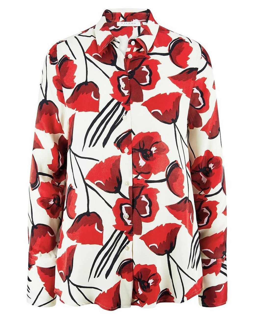 Eterna Red Bluse