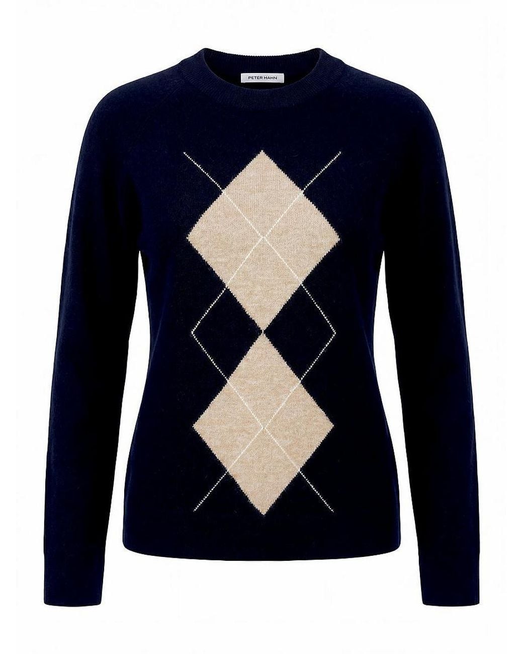 Peter Hahn Blue Rundhals-Pullover