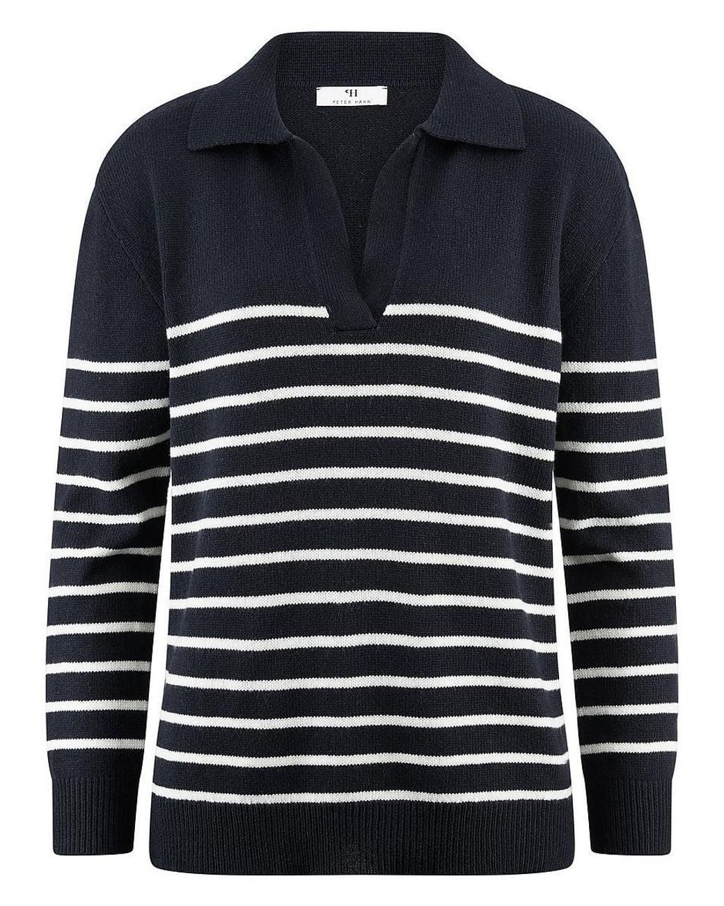 Peter Hahn Blue Polo-Pullover