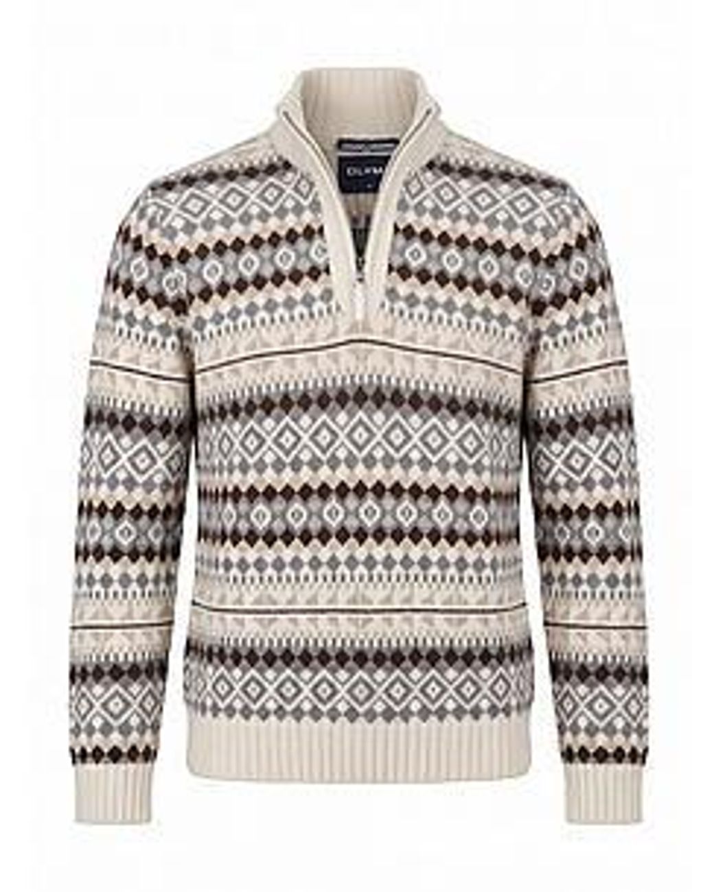 Olymp Pullover in Gray für Herren