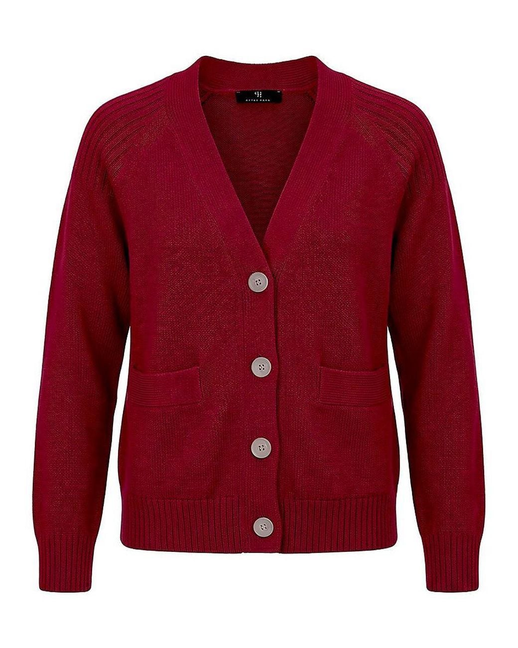 Peter Hahn Red Strickjacke