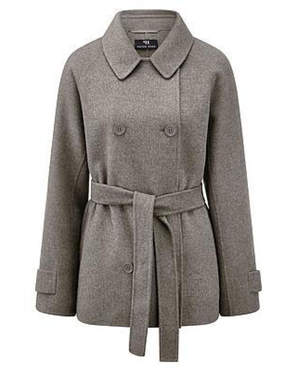 Peter Hahn Korte Trenchcoat Van in het Gray