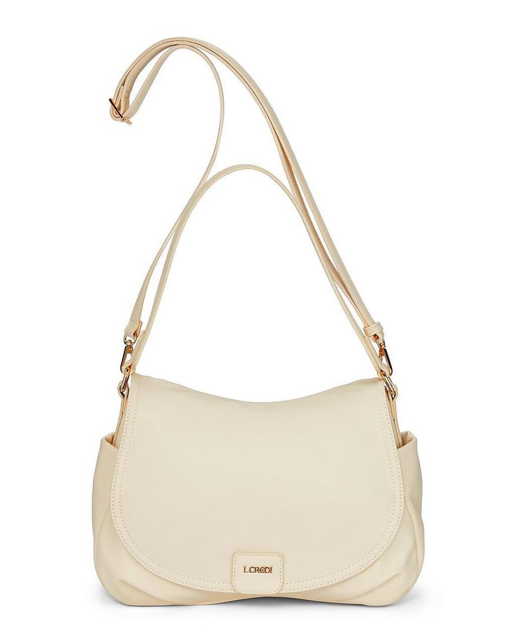 L. CREDI Natural Handtasche sadma