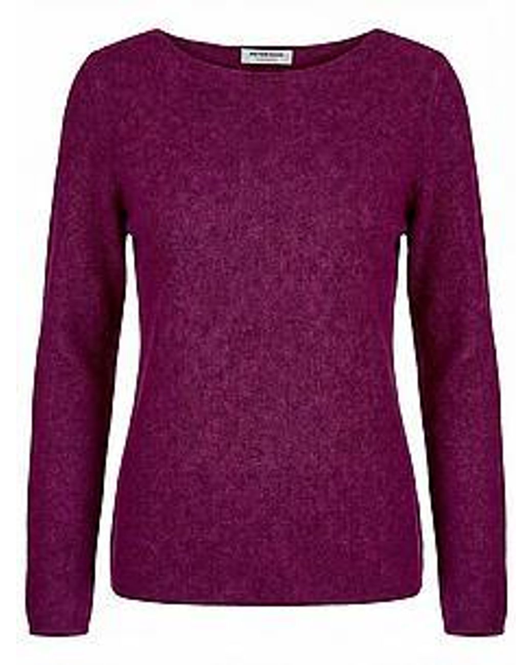 Peter Hahn Purple Pullover Aus Kaschmir