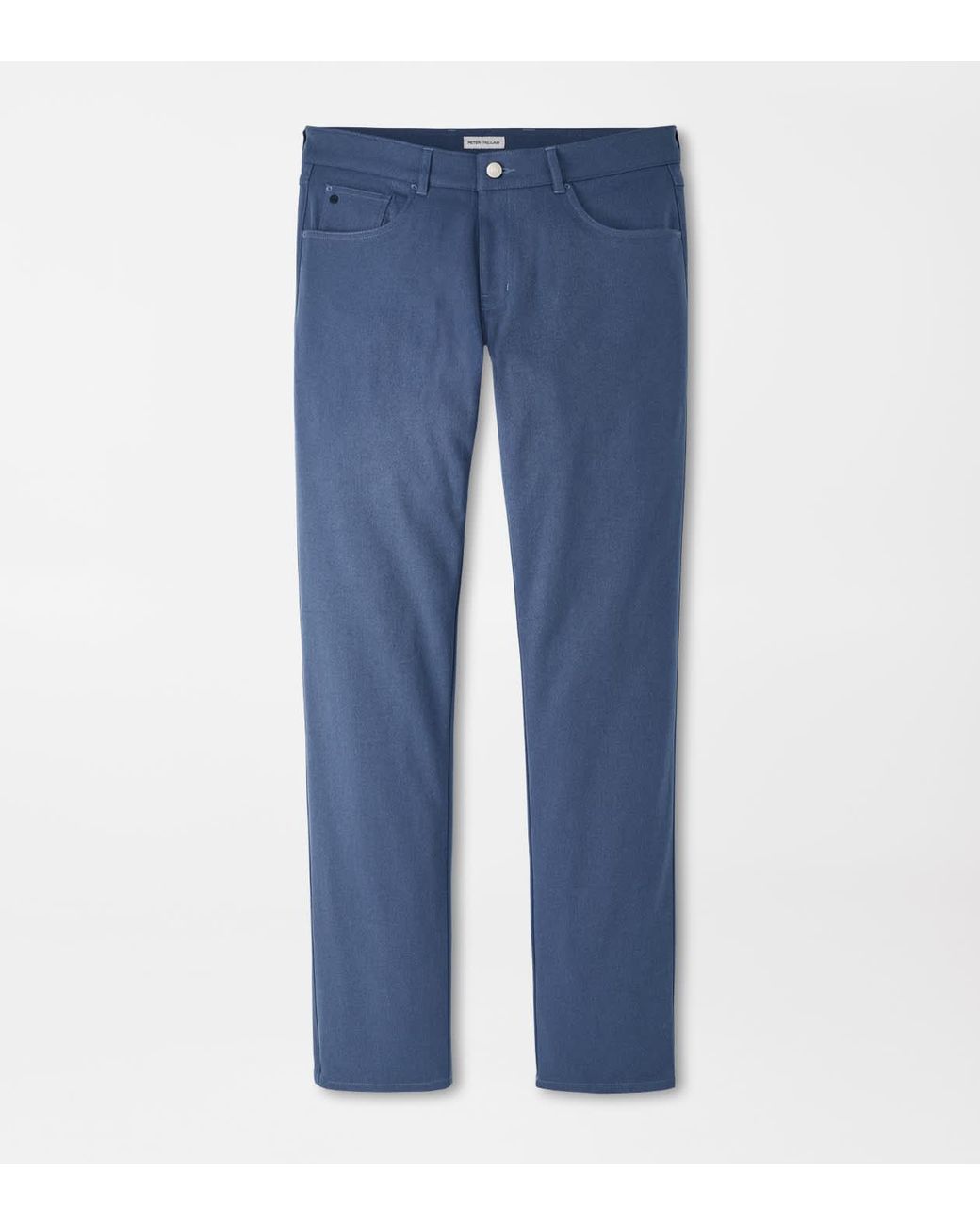 Peter Millar Blue Eb66 Melange Performance Five-Pocket Trouser for men