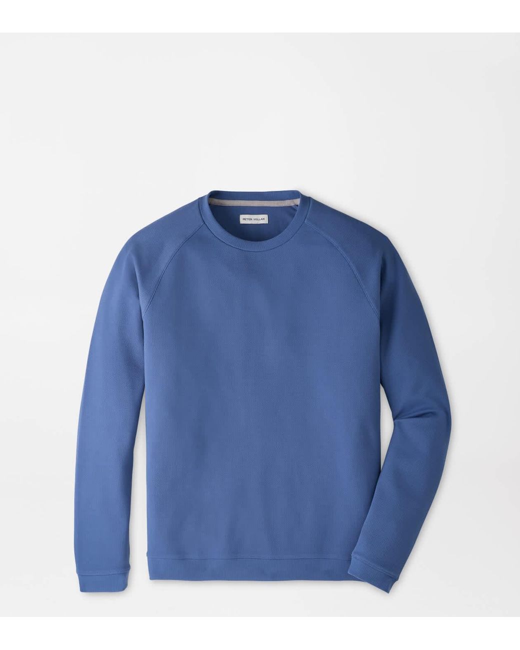 Peter Millar Blue Cradle Piquã Performance Crewneck for men