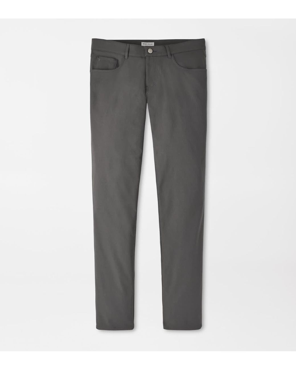 Peter Millar Gray Eb66 Performance Five-Pocket Trouser for men