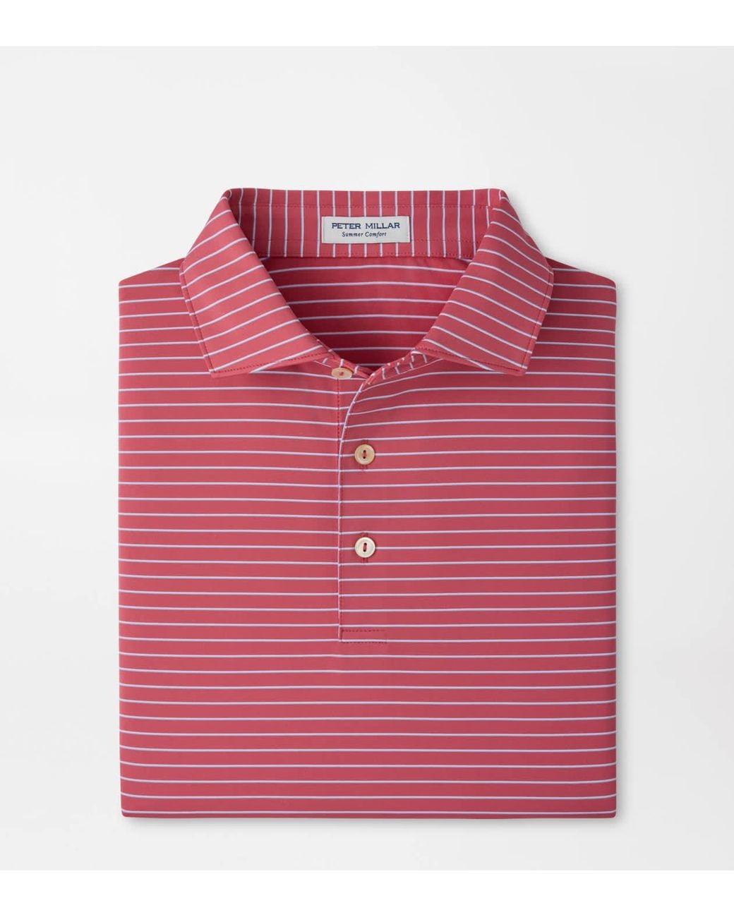 Peter Millar Pink Oaks Performance Jersey Polo for men