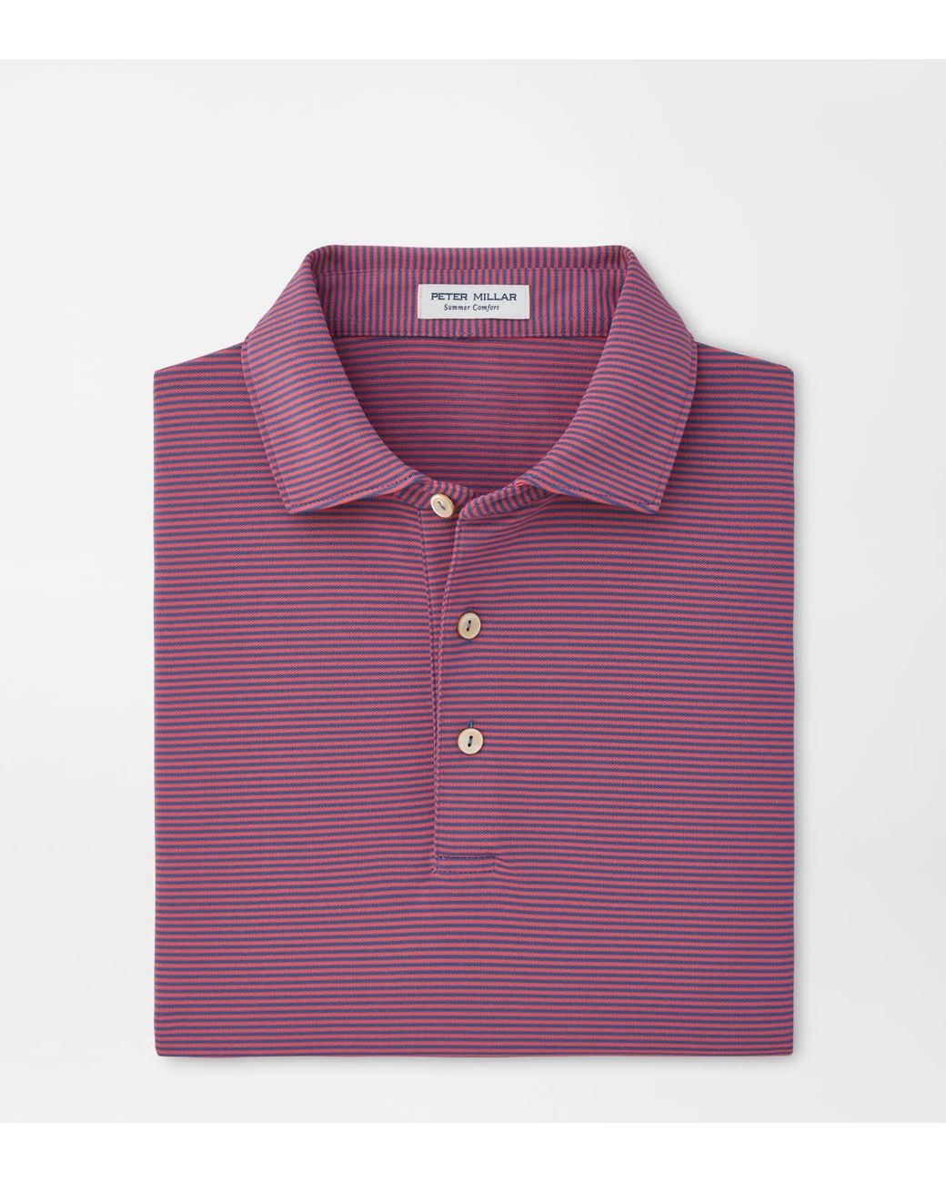 Peter Millar Purple Candor Performance Mesh Polo for men