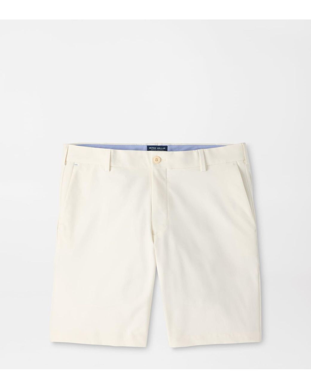 Peter Millar White Surge Performance Short for men