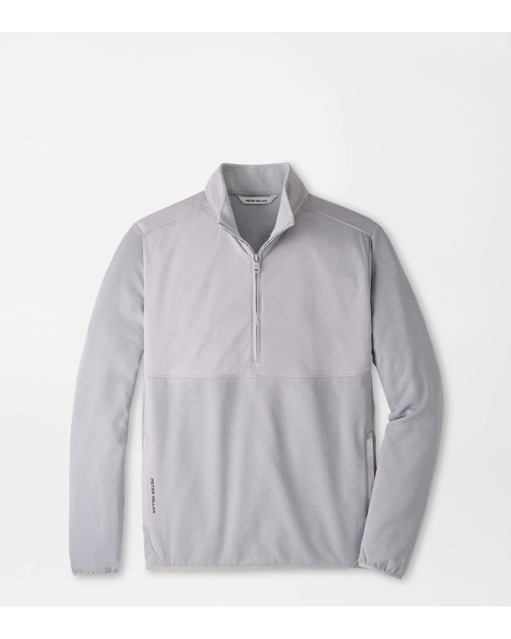 Peter Millar Gray Vail Half-Zip for men