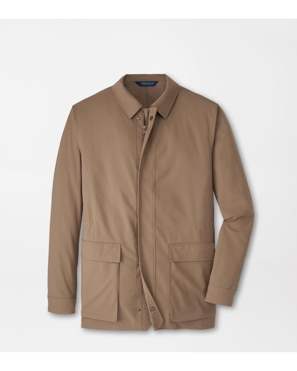 Peter Millar Brown Wooster City Coat for men