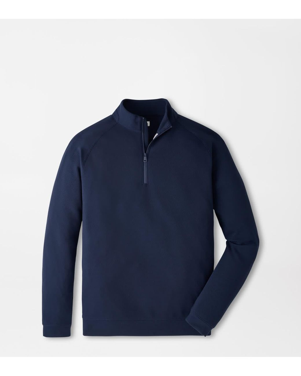 Peter Millar Blue Cradle Piquã Performance Quarter-Zip for men