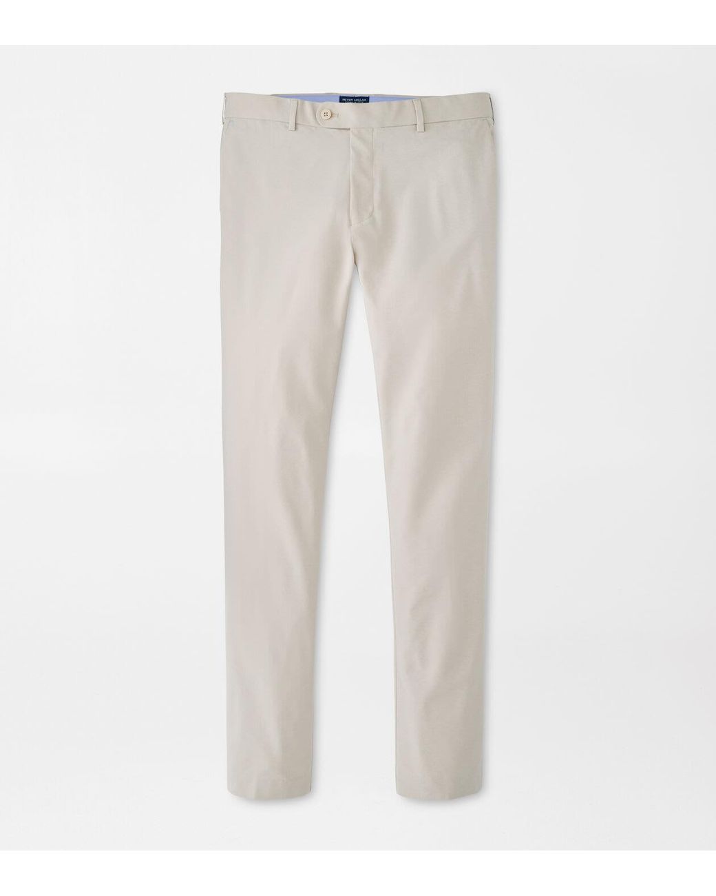 Peter Millar White Surge Performance Trouser for men