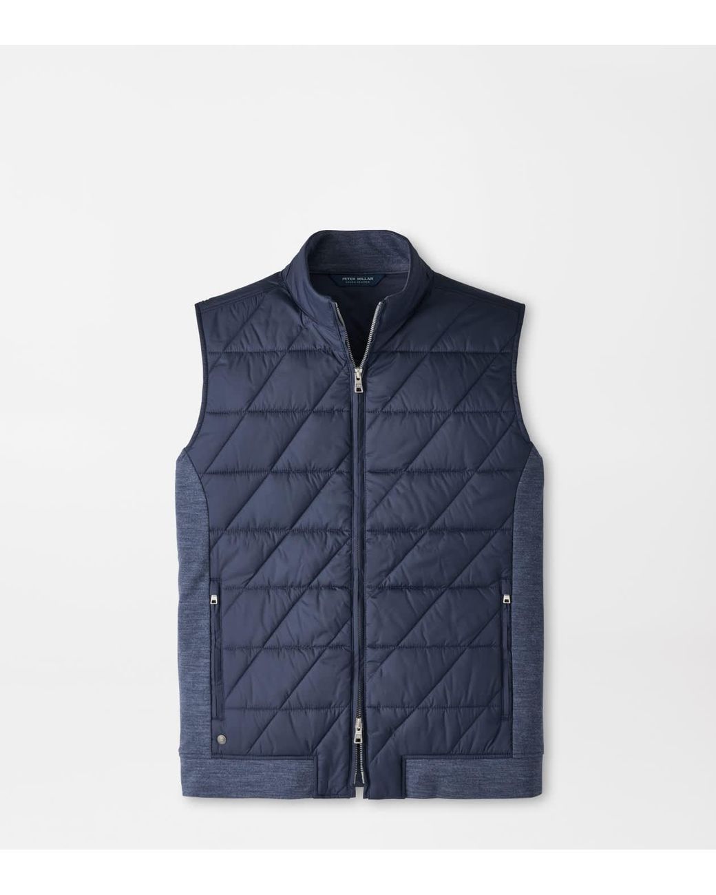 Peter Millar Blue Walker Hybrid Gilet for men