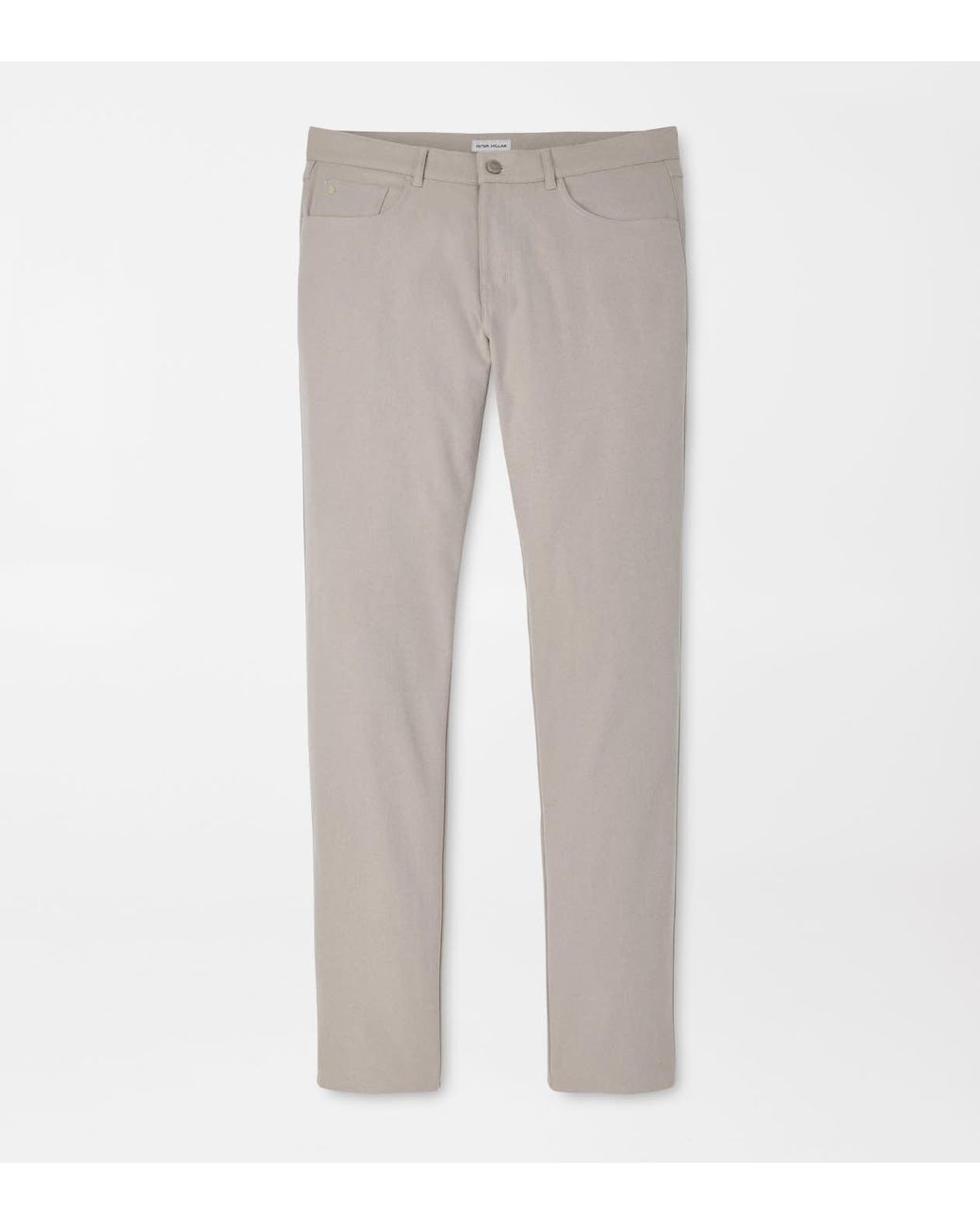 Peter Millar Gray Eb66 Melange Performance Five-Pocket Trouser for men