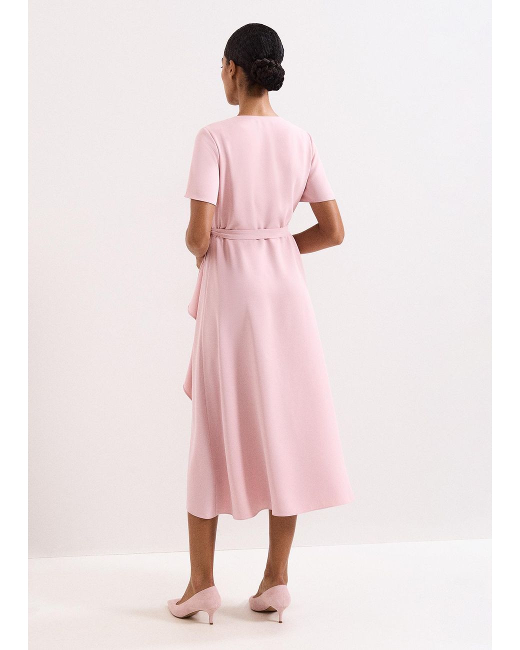 Phase Eight Pink Julissa Wrap Dress