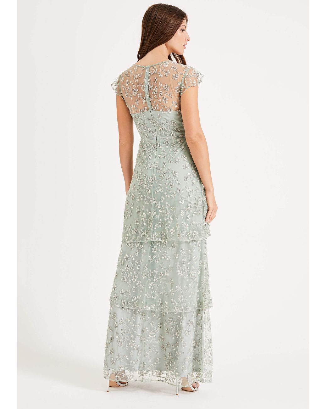 Phase Eight Multicolor Rai Beaded Maxi Dress