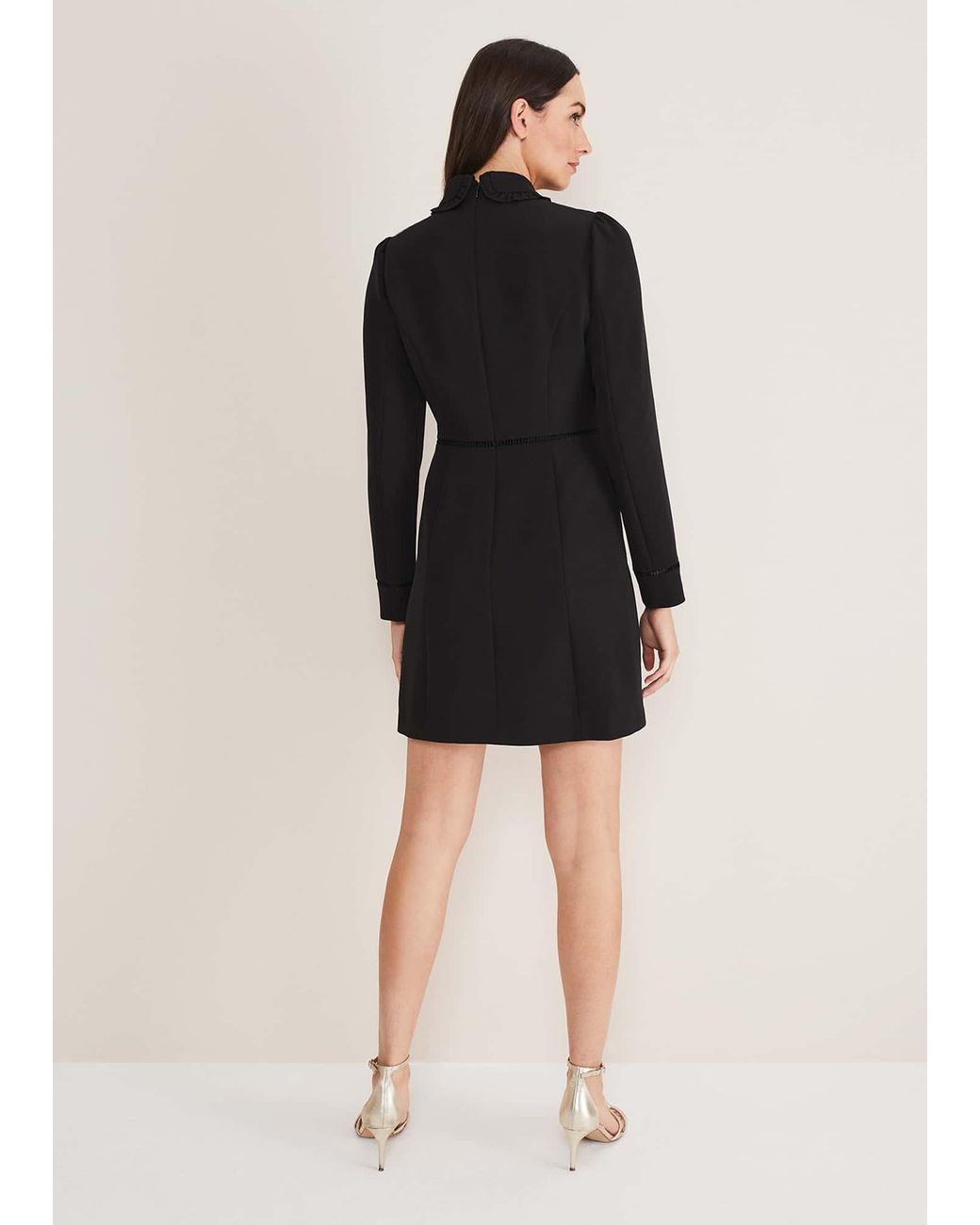 Phase Eight Black Rosa Tailored Dress
