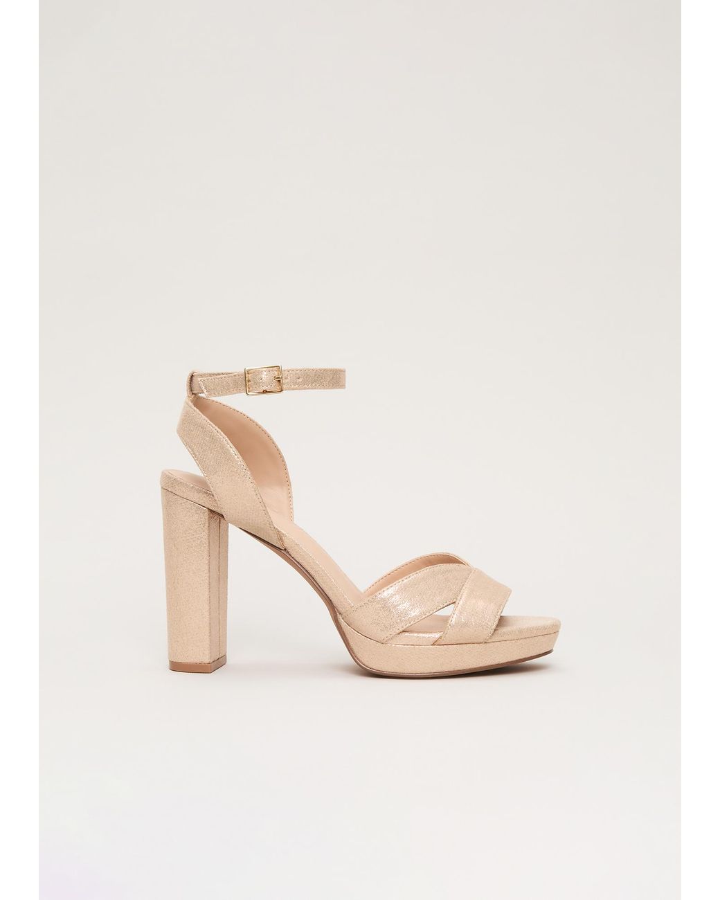 Phase Eight Natural Platform Sandal