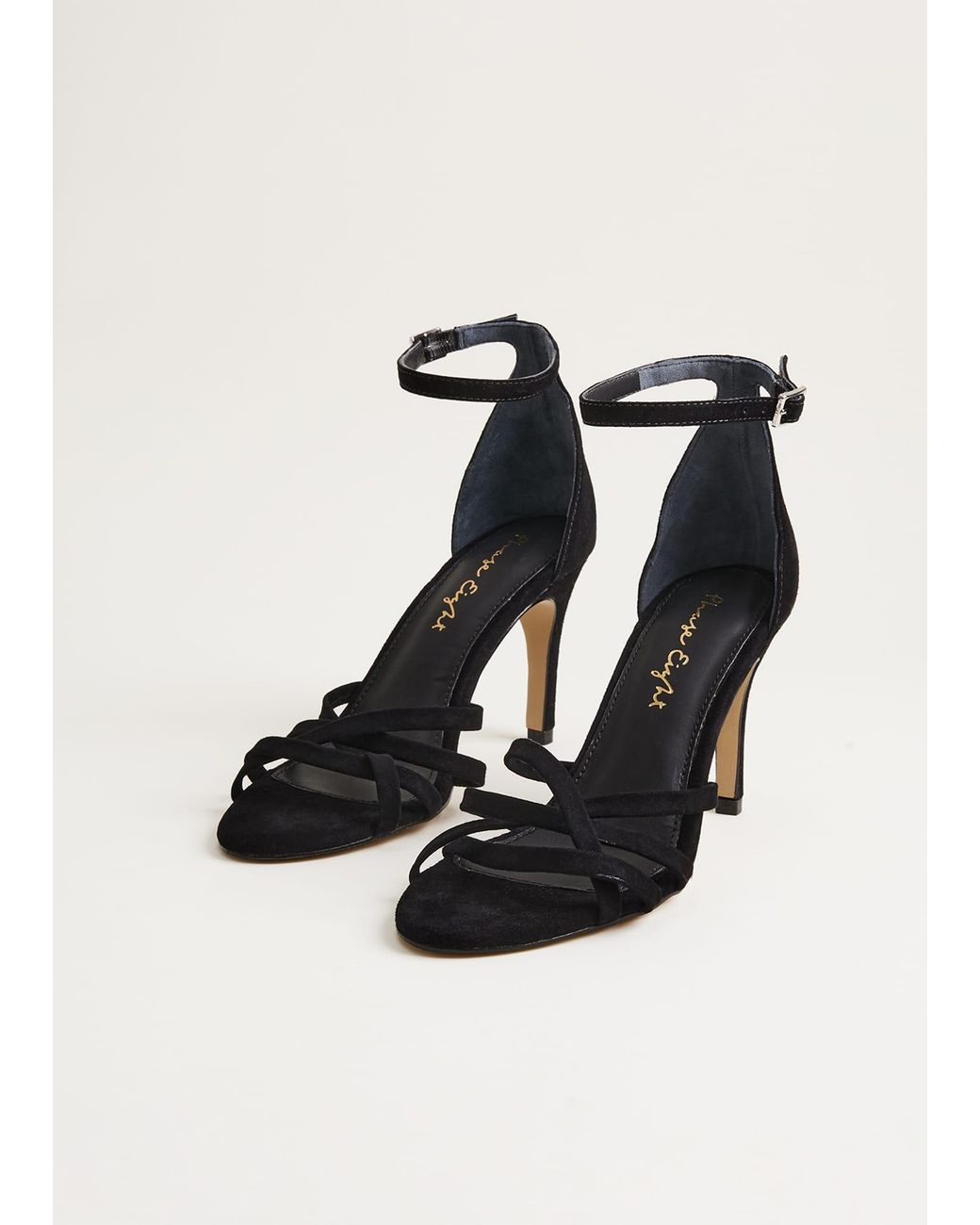 Phase Eight White Barely There Sandal