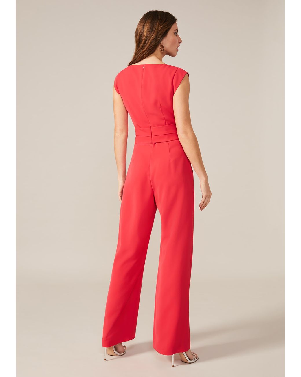 Phase Eight Red Janey Jumpsuit