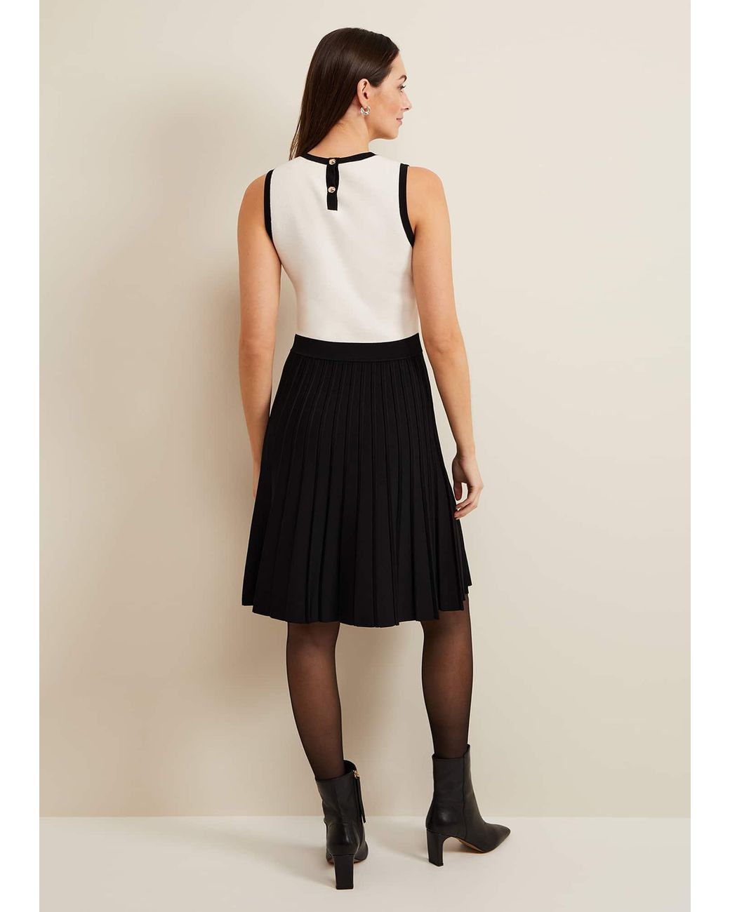 Phase Eight Multicolor Libby Textured Knit Dress