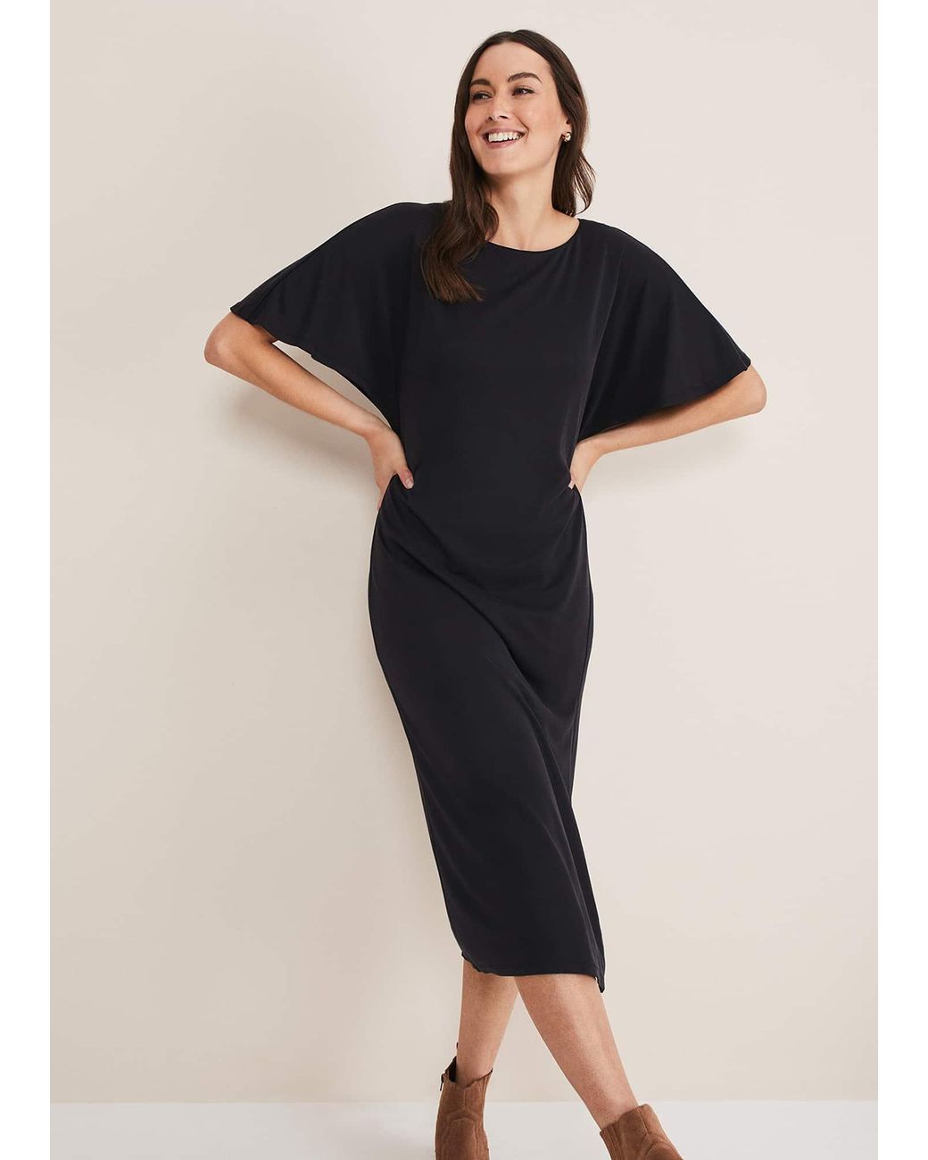 Phase Eight Multicolor Haden Side Split Midi Dess