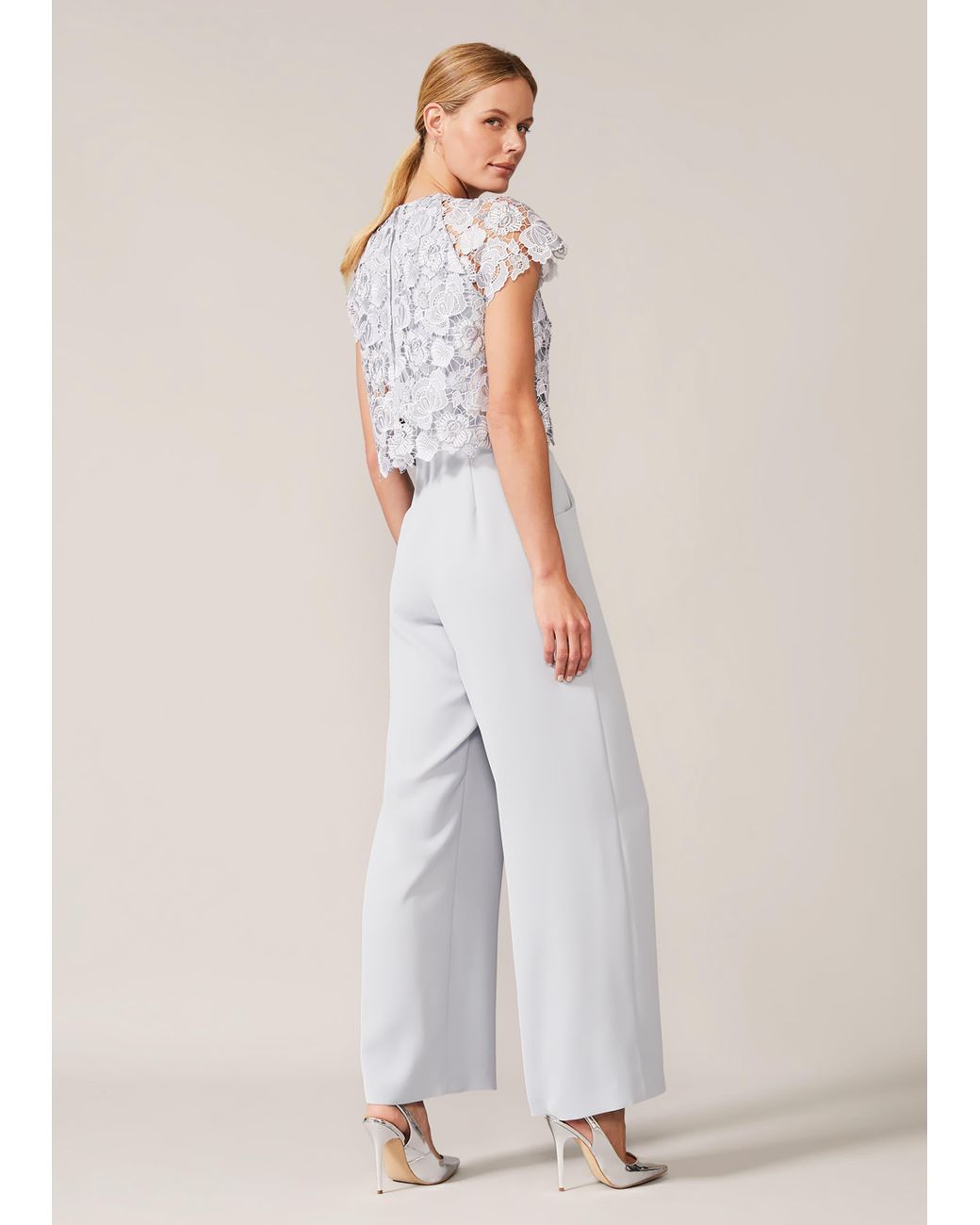 Phase Eight 's Brandie Lace Bodice Jumpsuit | Lyst UK