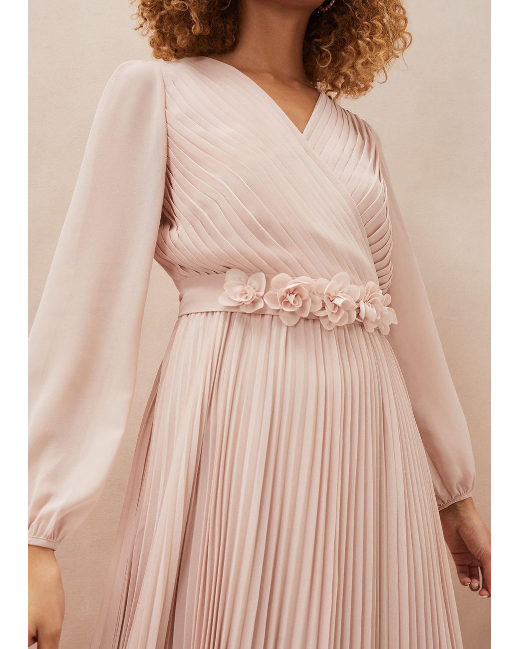 【関税込】PhaseEight ドレス☆Alecia Pleated Maxi Dress Alecia Pleated Chiffon Maxi Dress | Phase Eight ROW |