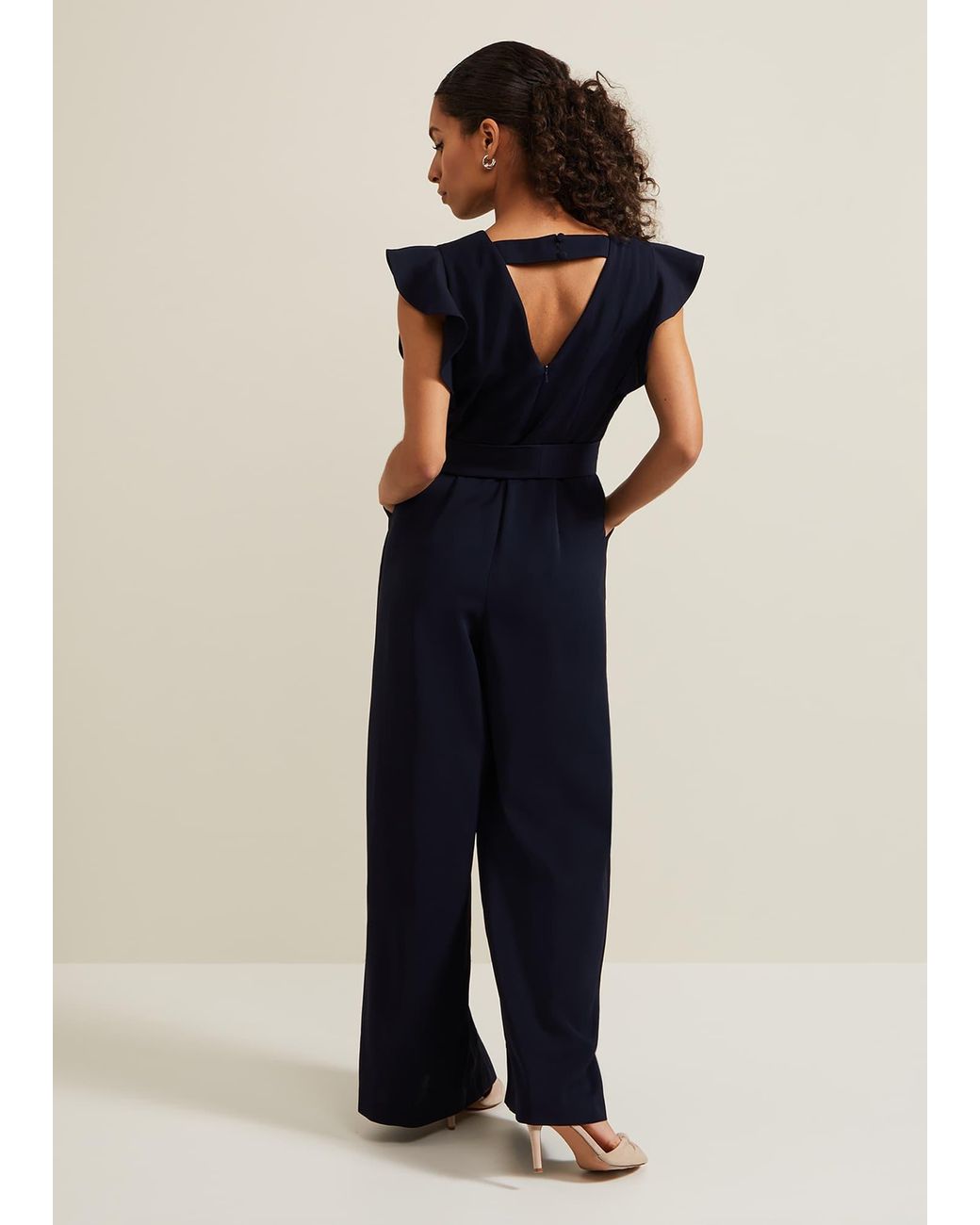Phase Eight Blue 's Arwen Silk Maxi Dress
