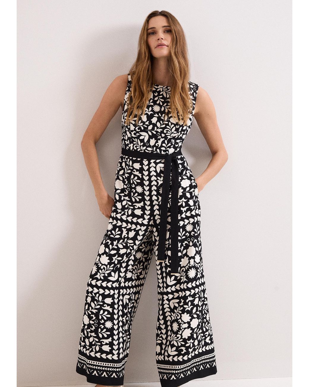Phase Eight White Cyra Jumpsuit