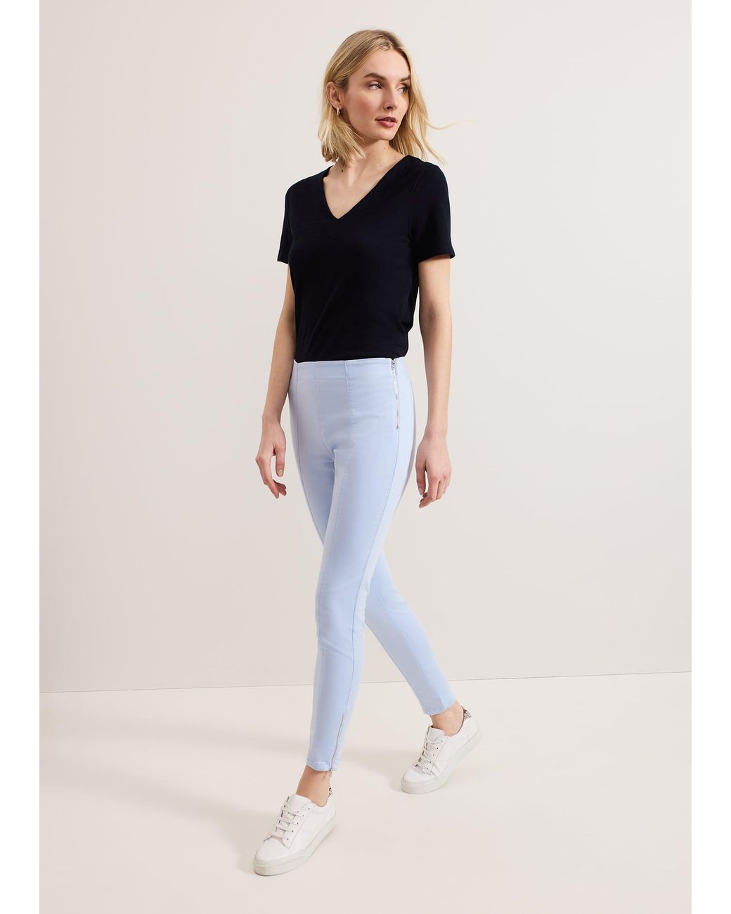 Phase Eight Blue Amina Skinny Trouser
