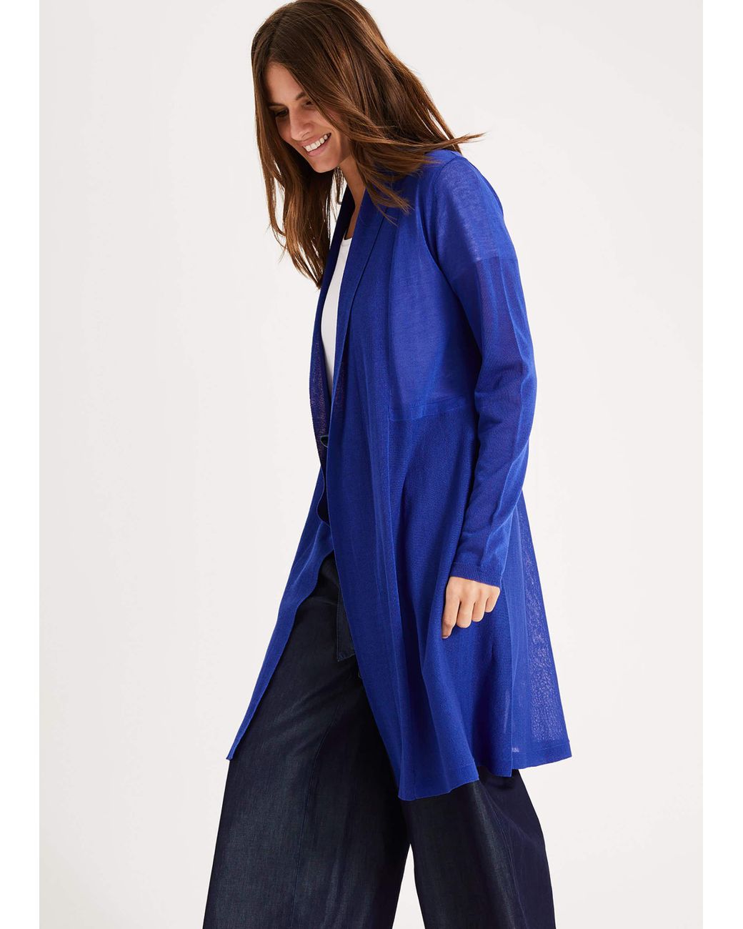 Lili Sheer Longline Cardigan 