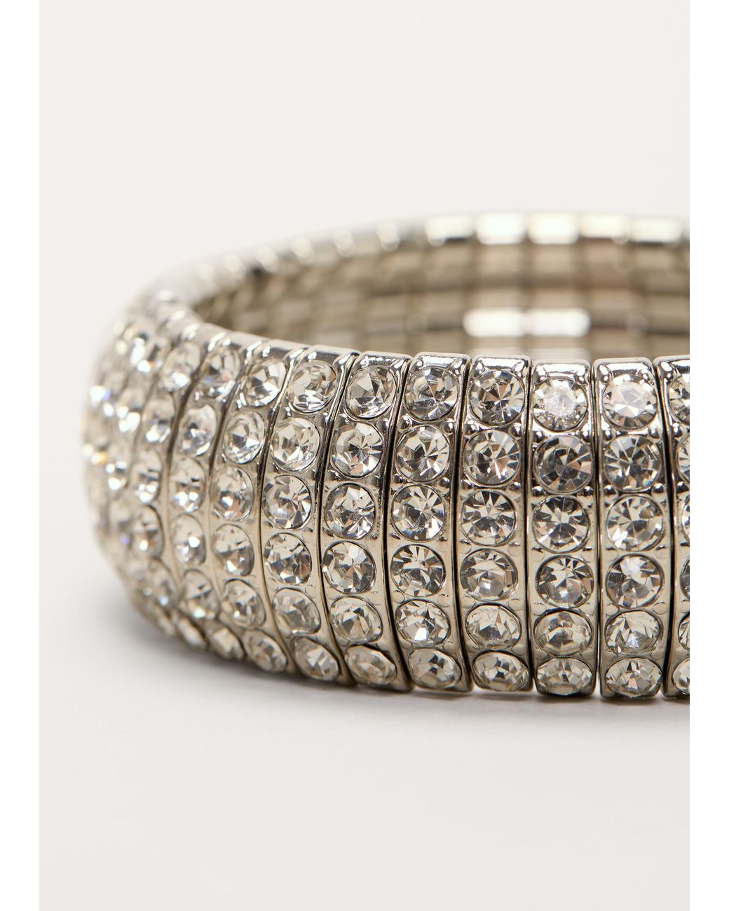 Phase Eight Natural Sparkle Stretch Bracelet