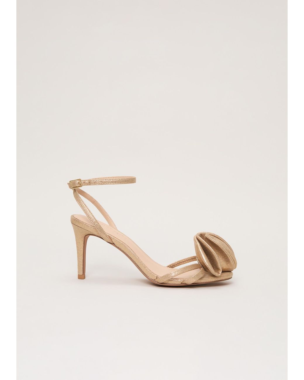 Phase Eight Natural Flower Strappy Sandal
