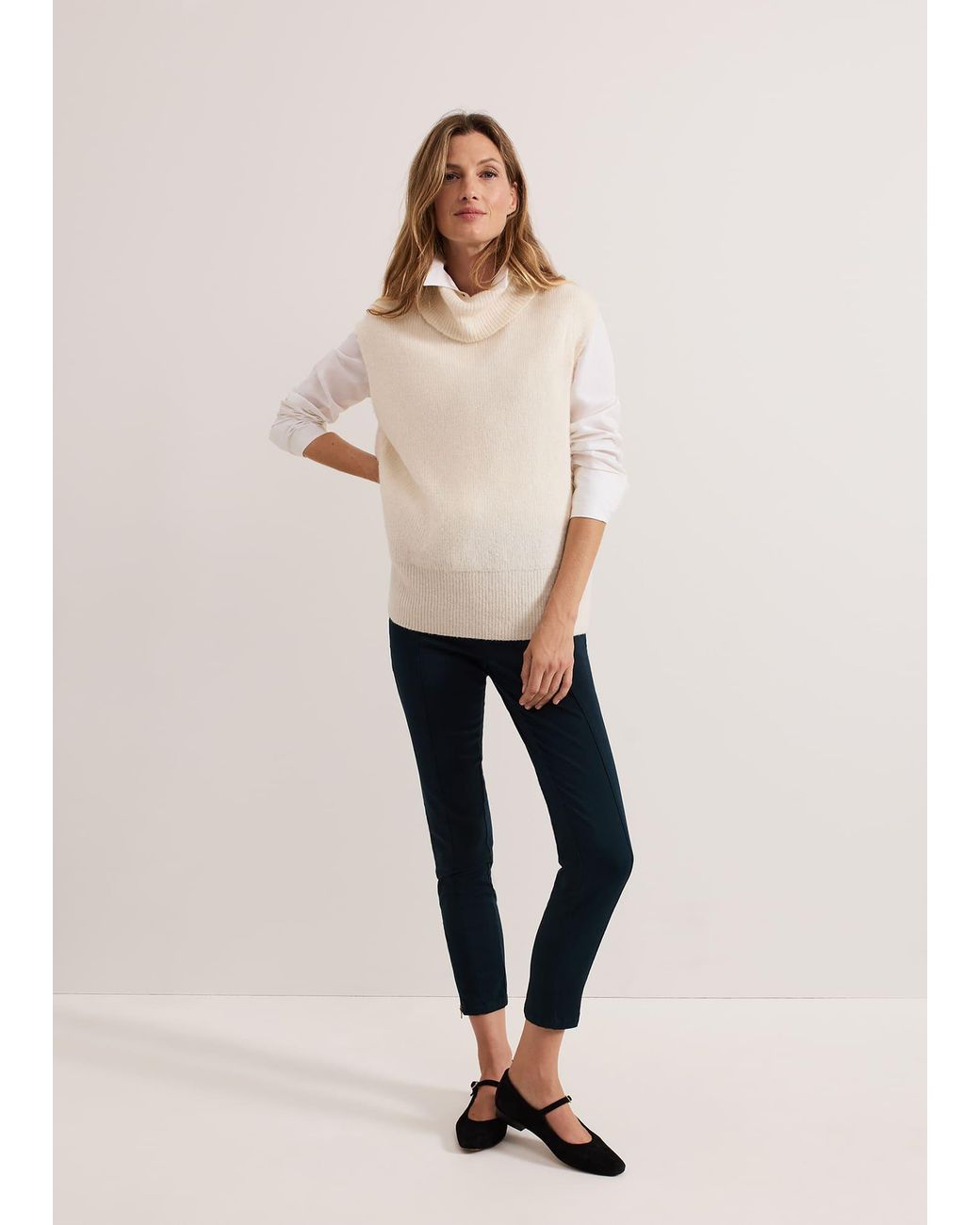 Phase Eight Blue Amina Skinny Trousers
