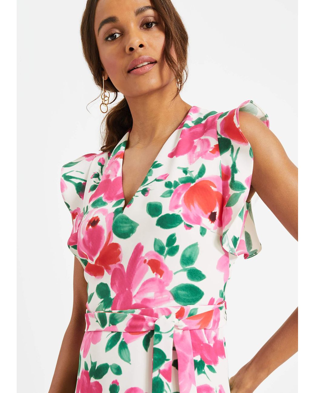 phase eight rosita printed dress