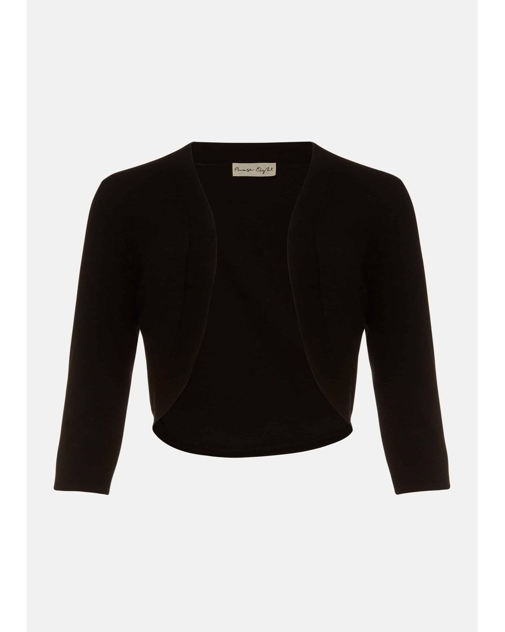 Phase Eight Black Elisha Bolero