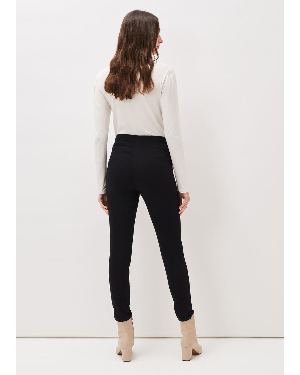 Phase Eight White Amina Jegging