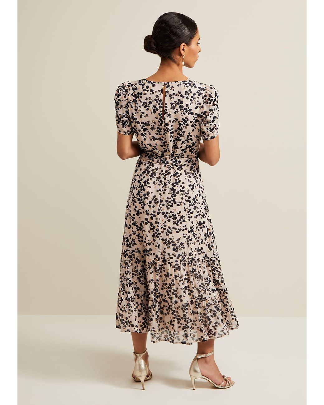 Phase Eight Multicolor Petite Amy Floral Midi Dress