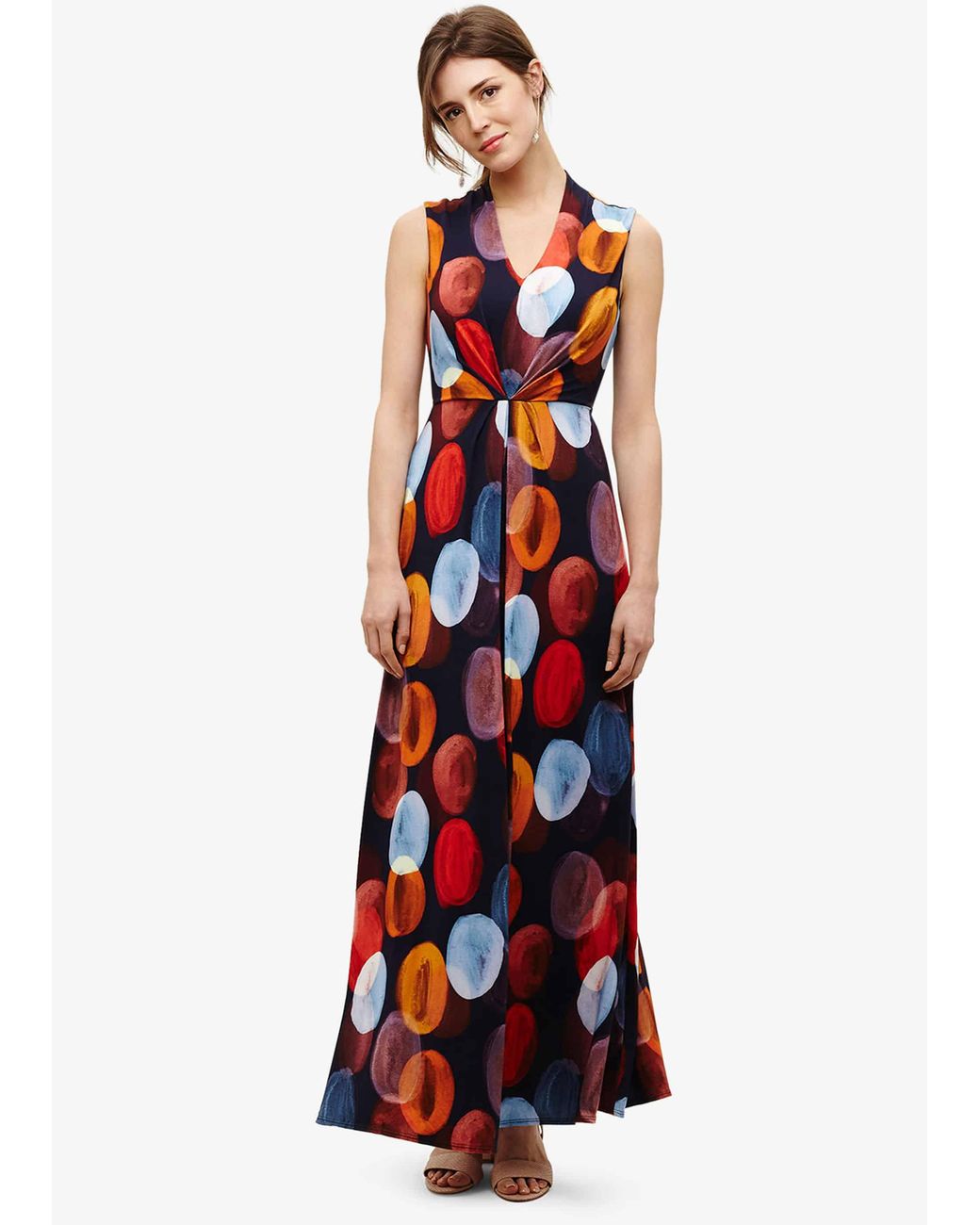 Phase Eight Red Josefina Spot Maxi Dress