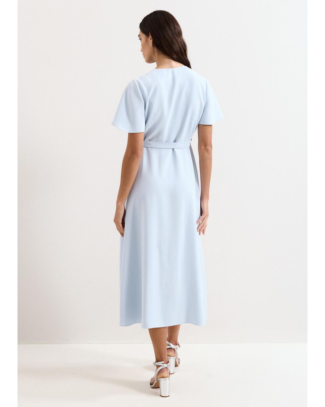 Phase Eight White Julissa Wrap Dress