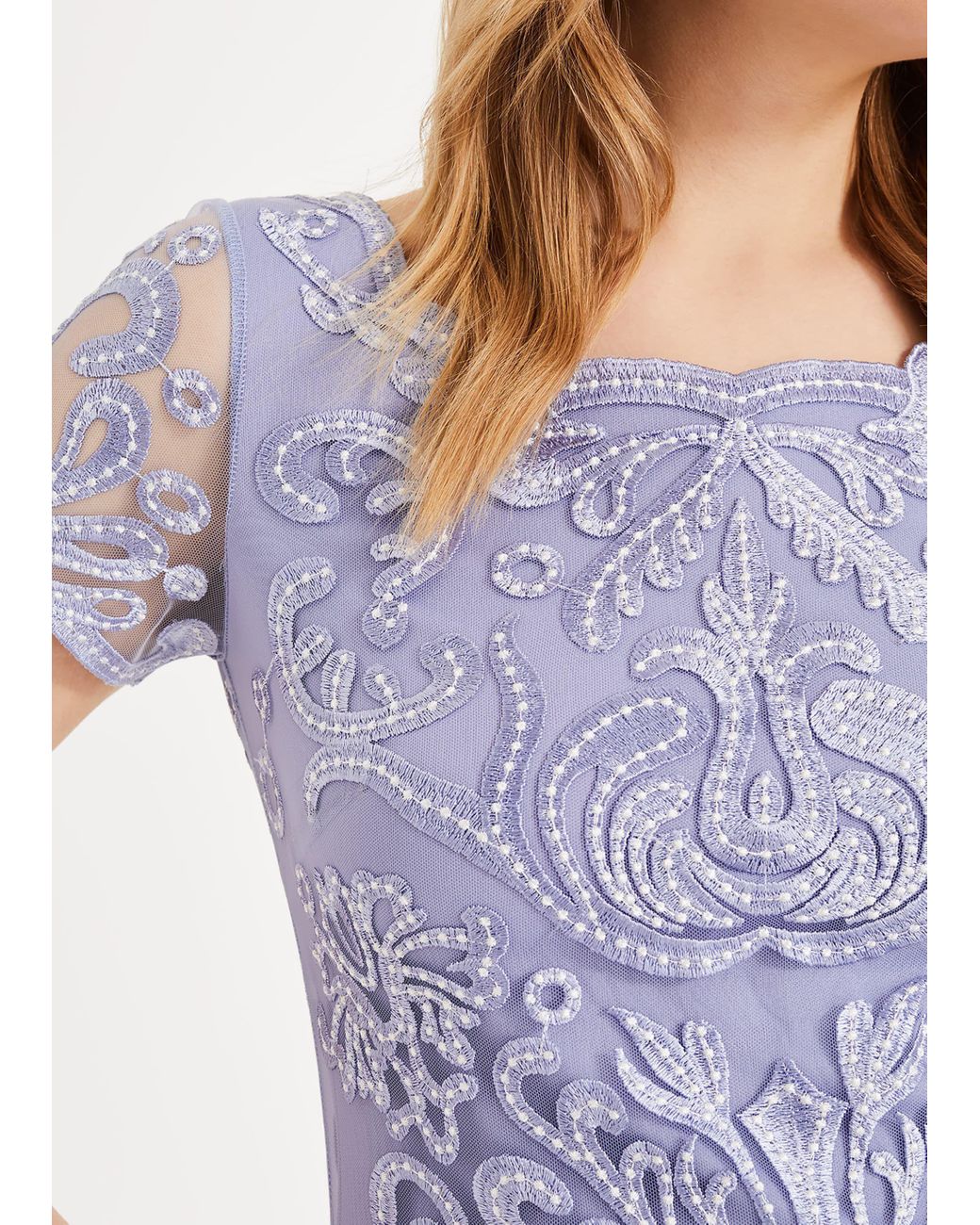 phase eight talia embroidered dress