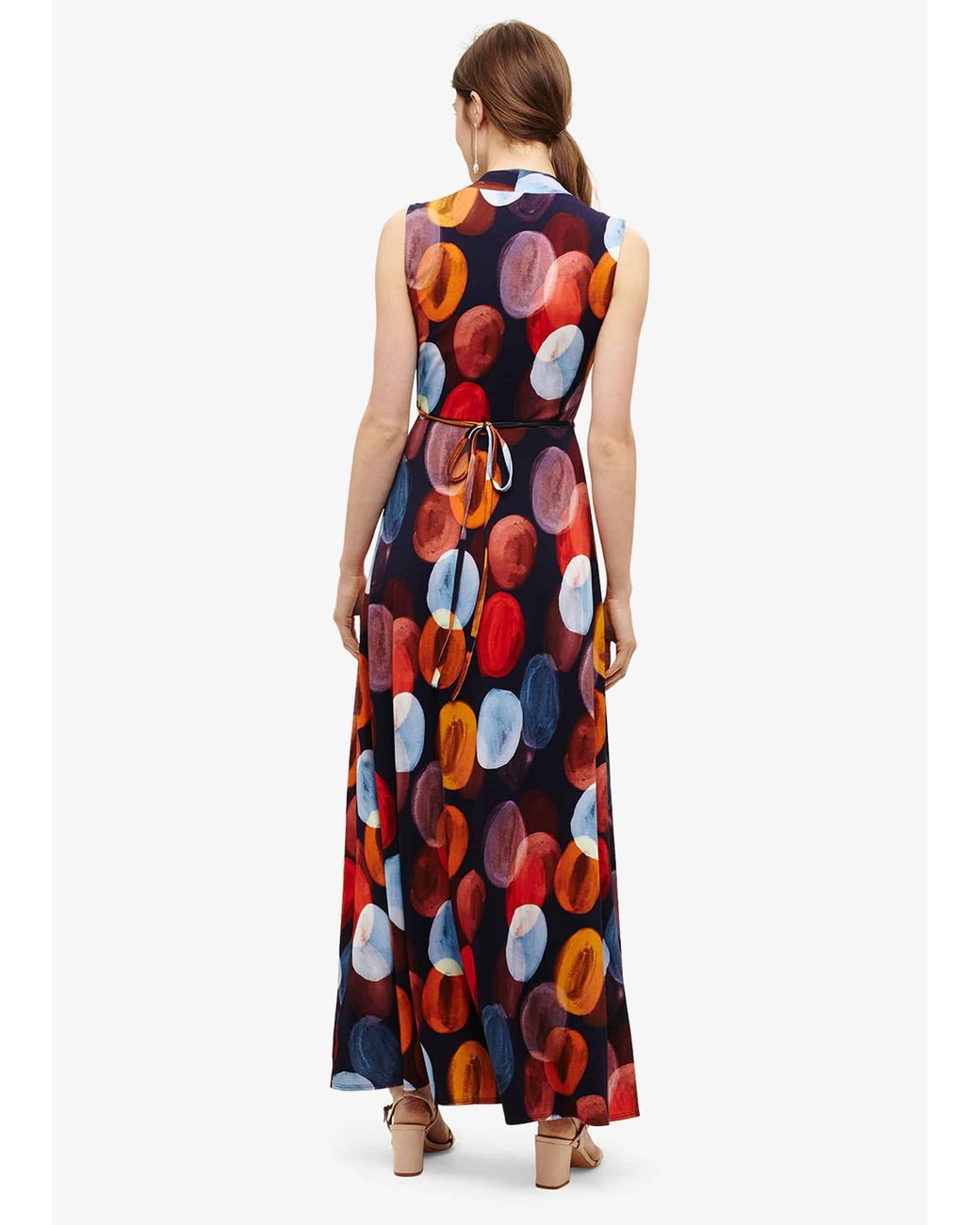Phase Eight Red Josefina Spot Maxi Dress