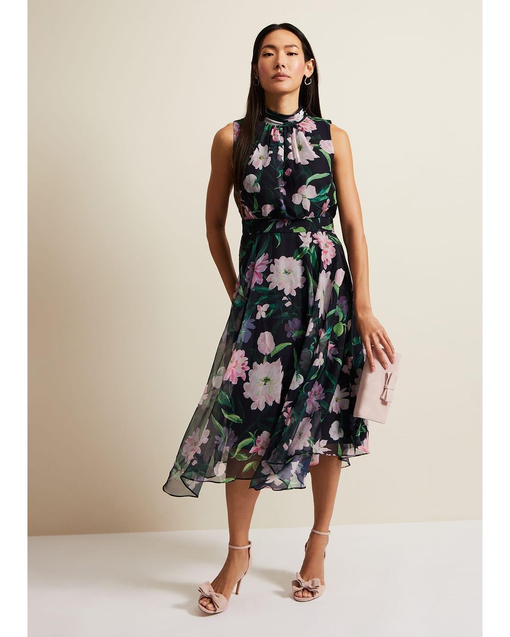 Phase eight multi clearance coloured dress