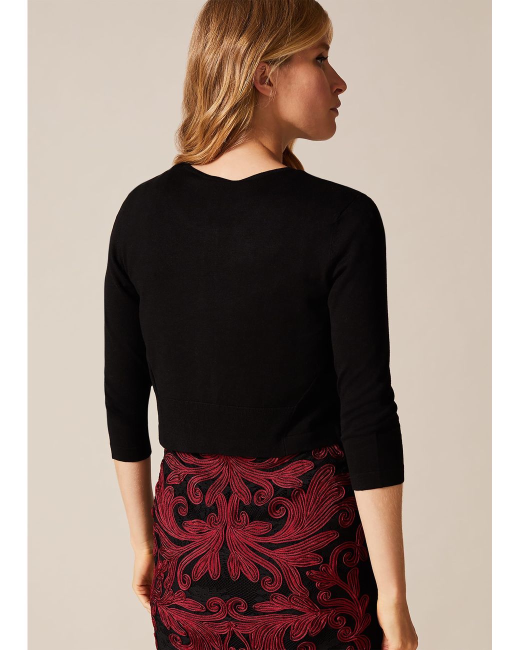 Phase Eight Red Catie Cardigan