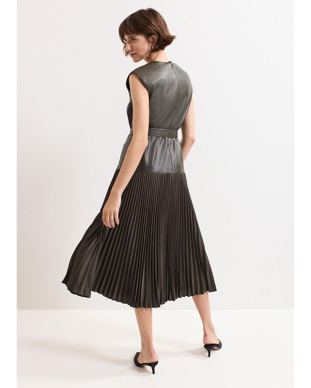Phase Eight Green Petite Aria Dress