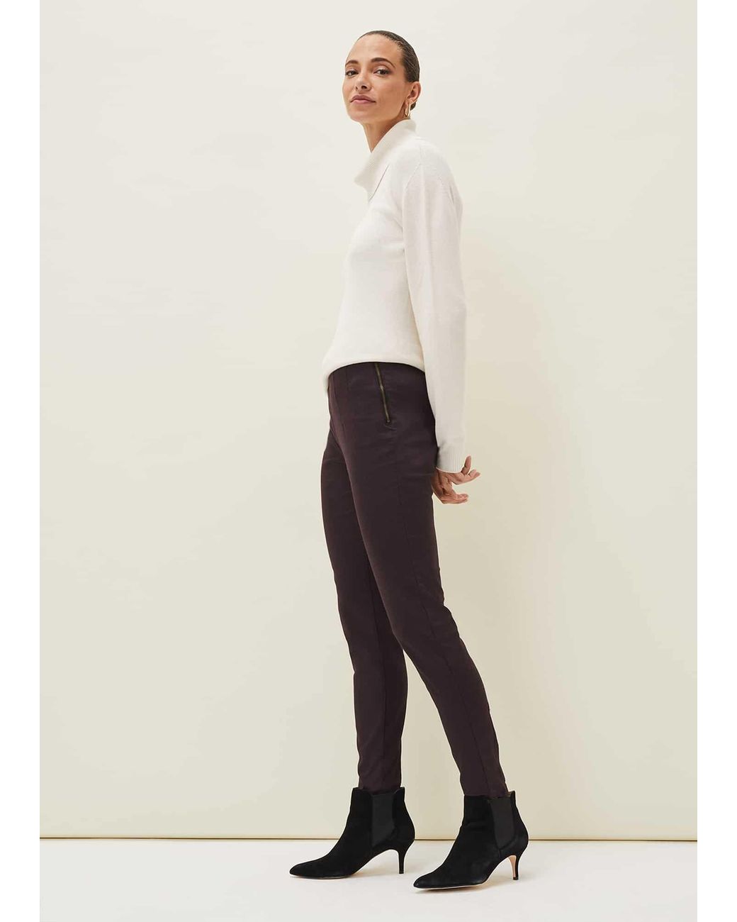 Phase Eight Natural Amina Skinny Jeggings